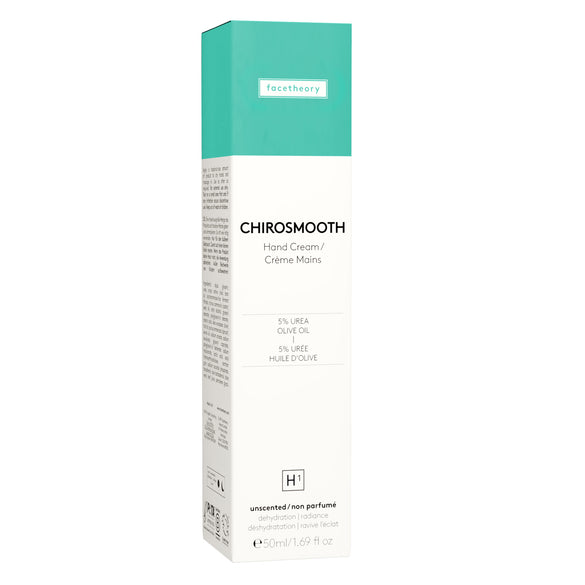 Chirosmooth Crema per le Mani H1 con Peptidi di Fermento di Riso Coreano, Olio di Crusca di Riso e 5% di Urea Vegan